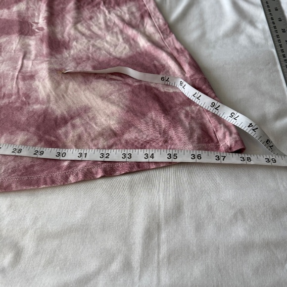 Old Navy Tie-Dye Jersey Swing Dress Salmon Pink XXL Boho Beach Vacation Casual‎ - Picture 10 of 11